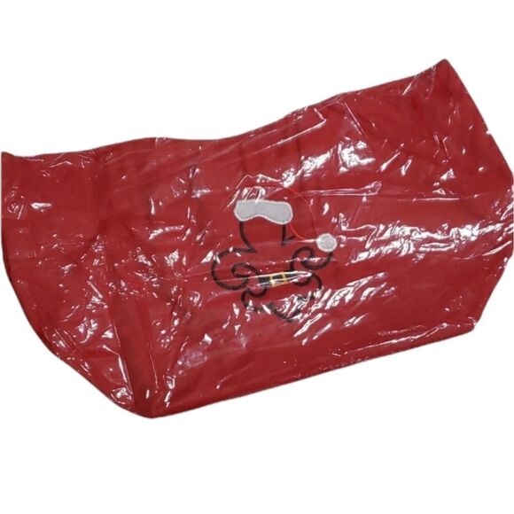 Christmas fleur-de-lis  XXL tote - Picture 1 of 2